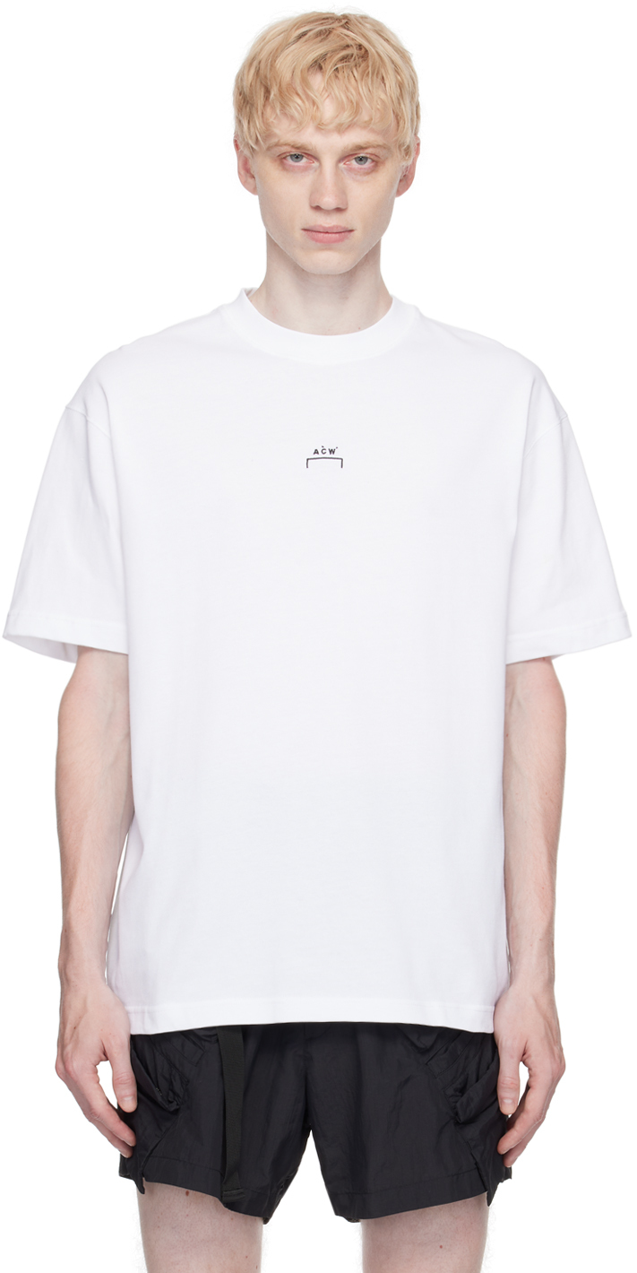 A-COLD-WALL* White Essential T-Shirt