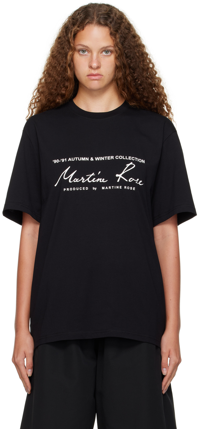 martine rose 18ss tシャツ　黒