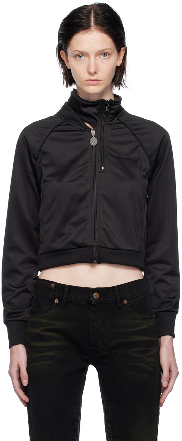 Y/project Black Double Collar Track Jacket