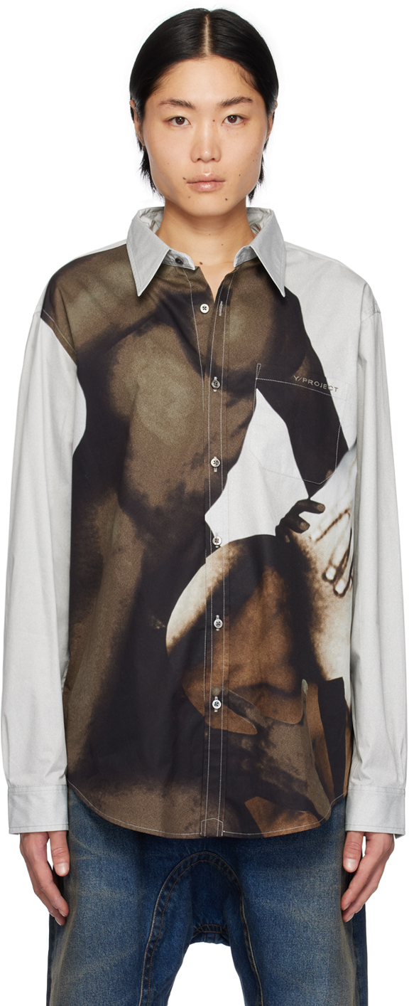 Chemise grise à rayure neuve taille 2xl marque Atlas - Vêtements