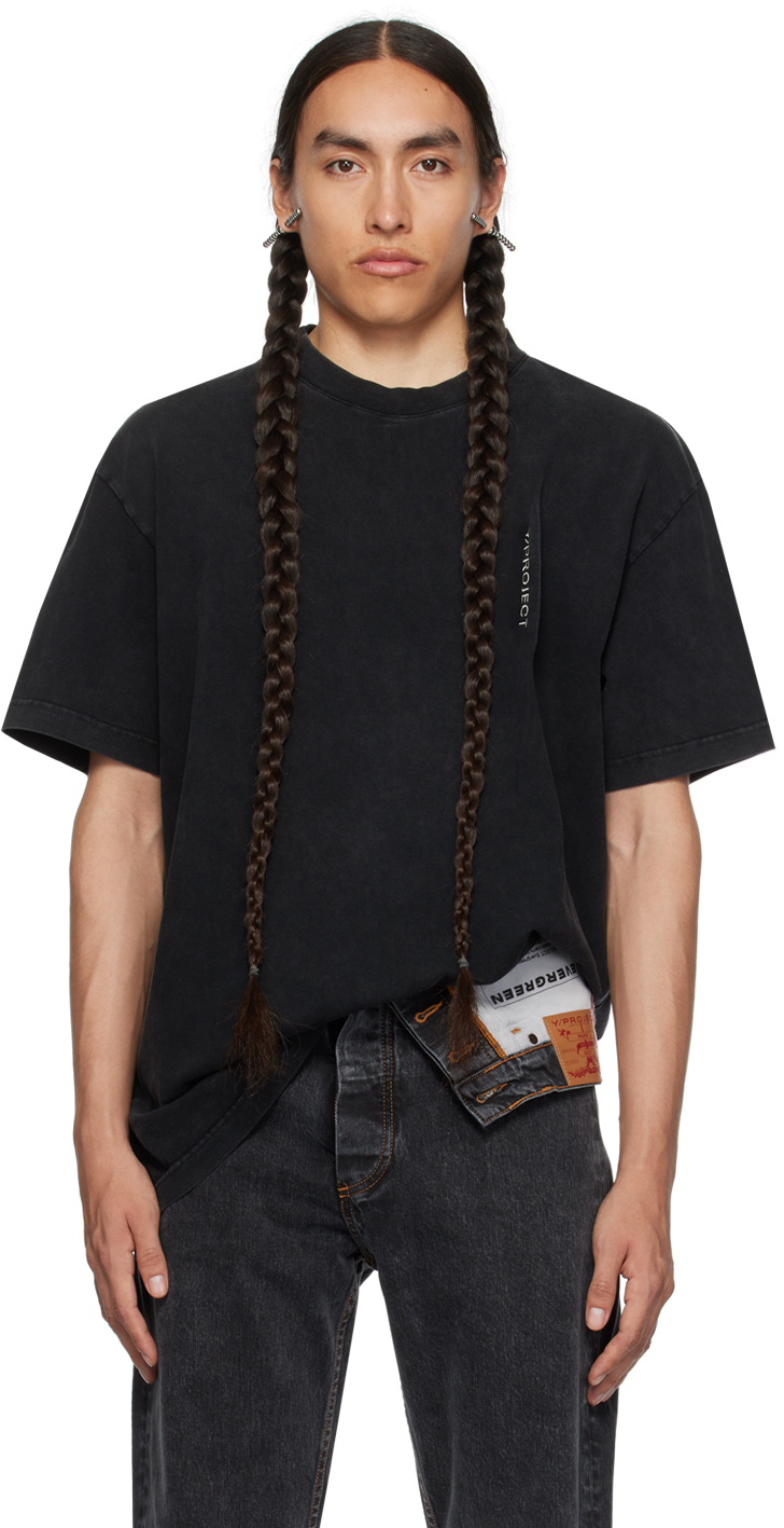 SSENSE Exclusive Black T-Shirt by Y/Project on Sale