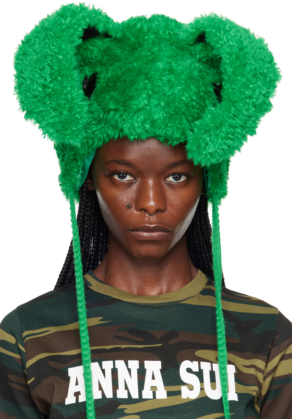 Anna Sui Green Bunny Hat