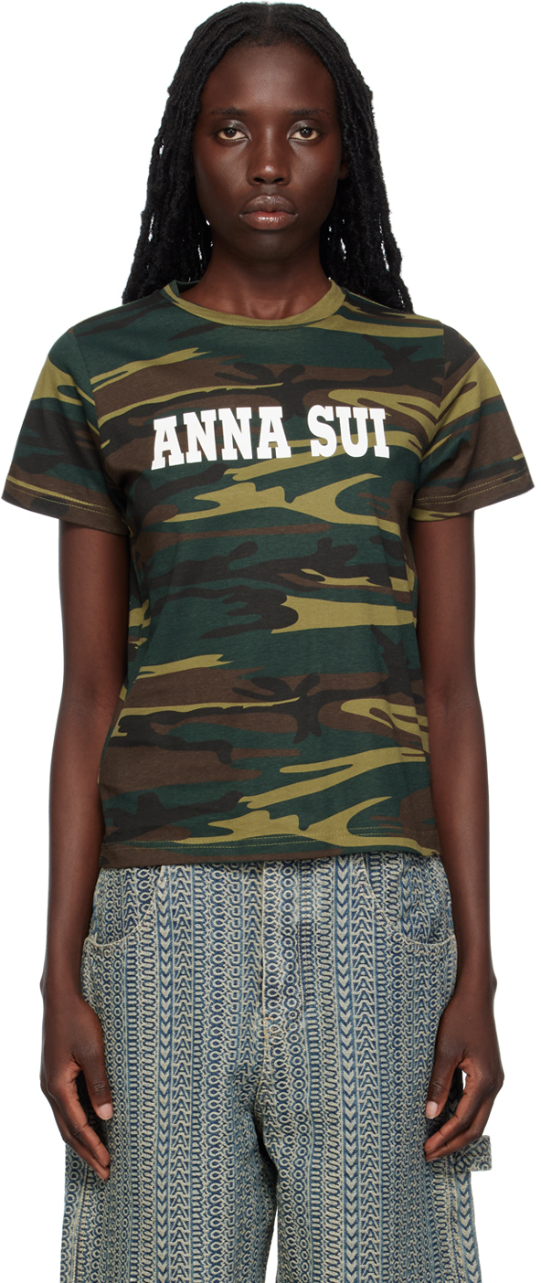 Anna Sui SSENSE Exclusive Green T-Shirt