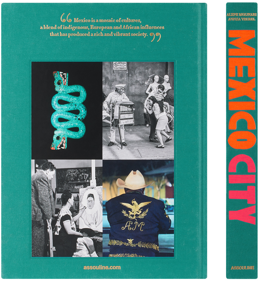 Assouline Mexico City Book In Blue