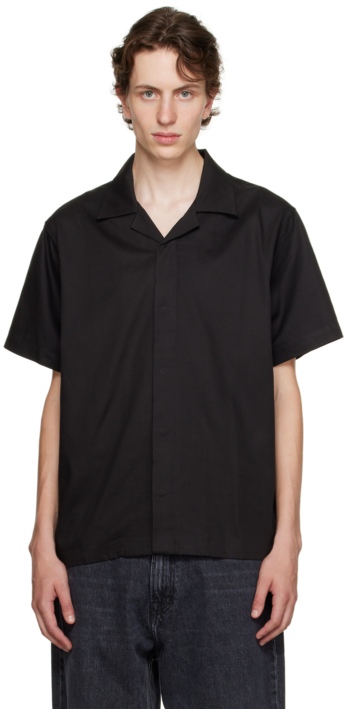 Black York Shirt by Saturdays NYC on Sale