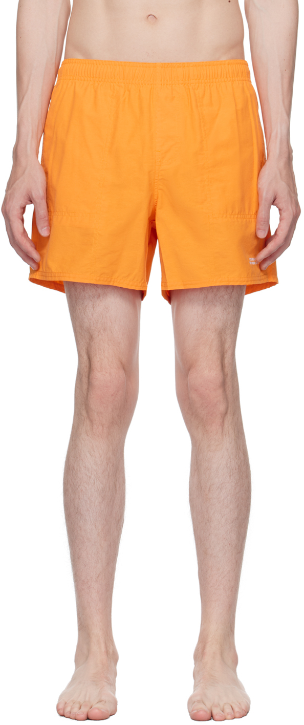 Saturdays Surf Nyc Orange Talley Swim Shorts In Apricot