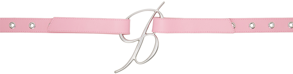 Pink Eyelet Belt