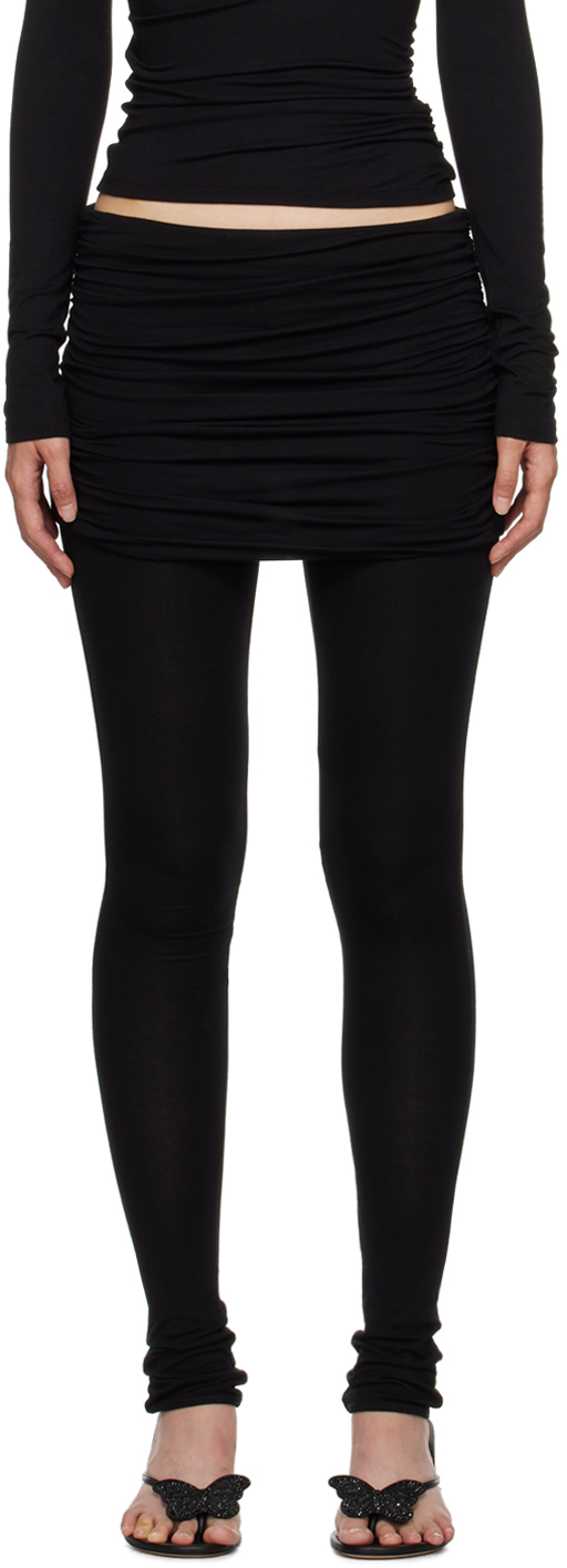 Ruched 2025 skirted leggings