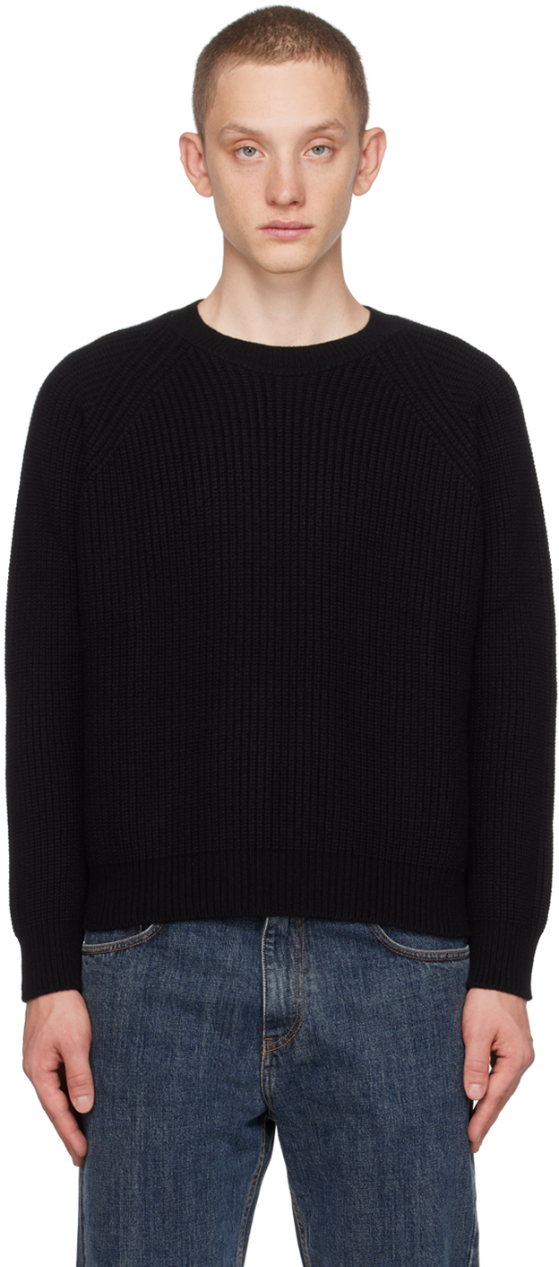 Black Raglan Sweater