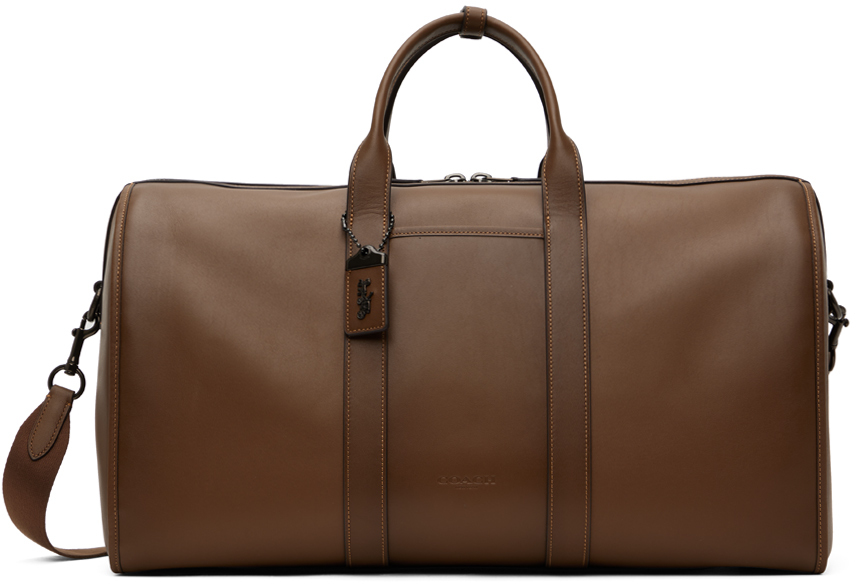 Coach 1941: Brown Gotham Duffle Bag | SSENSE Canada