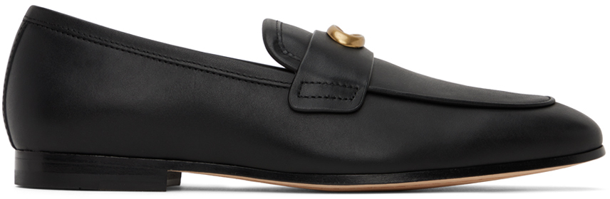 Coach Black Sculpted Signature Loafers