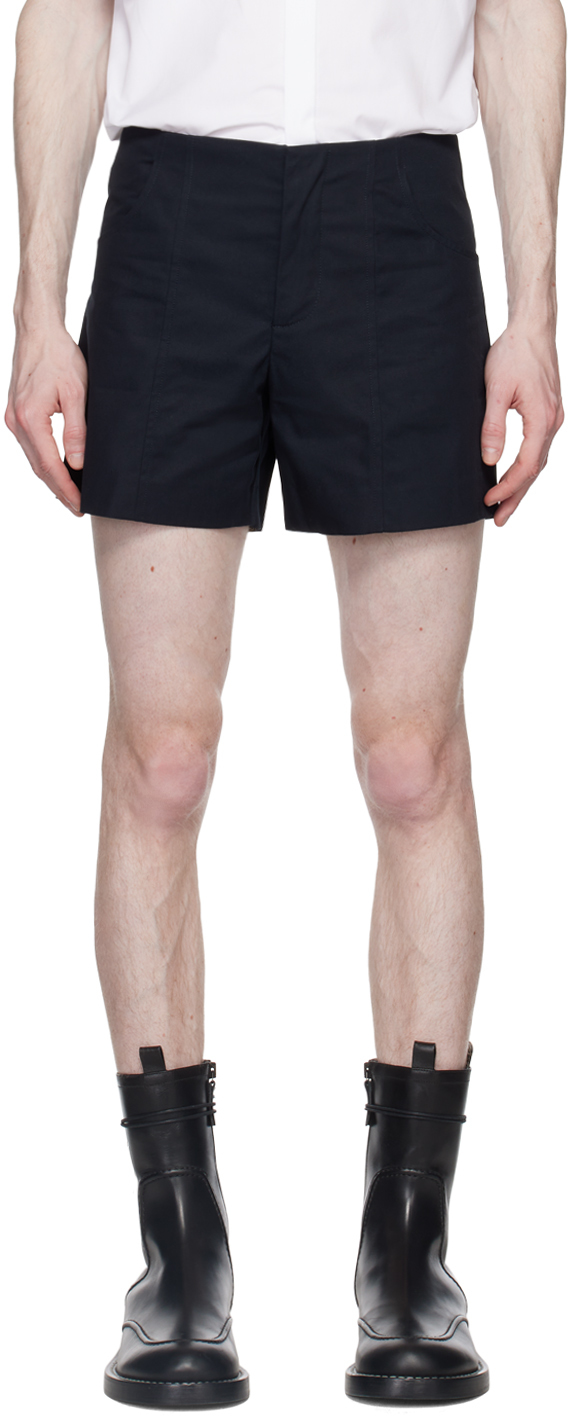 SSENSE Exclusive Navy Akers Shorts