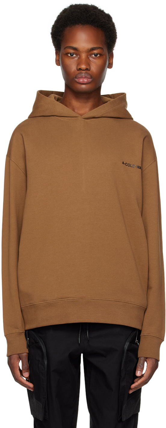 A-cold-wall* Brown Essential Hoodie In Light Brown