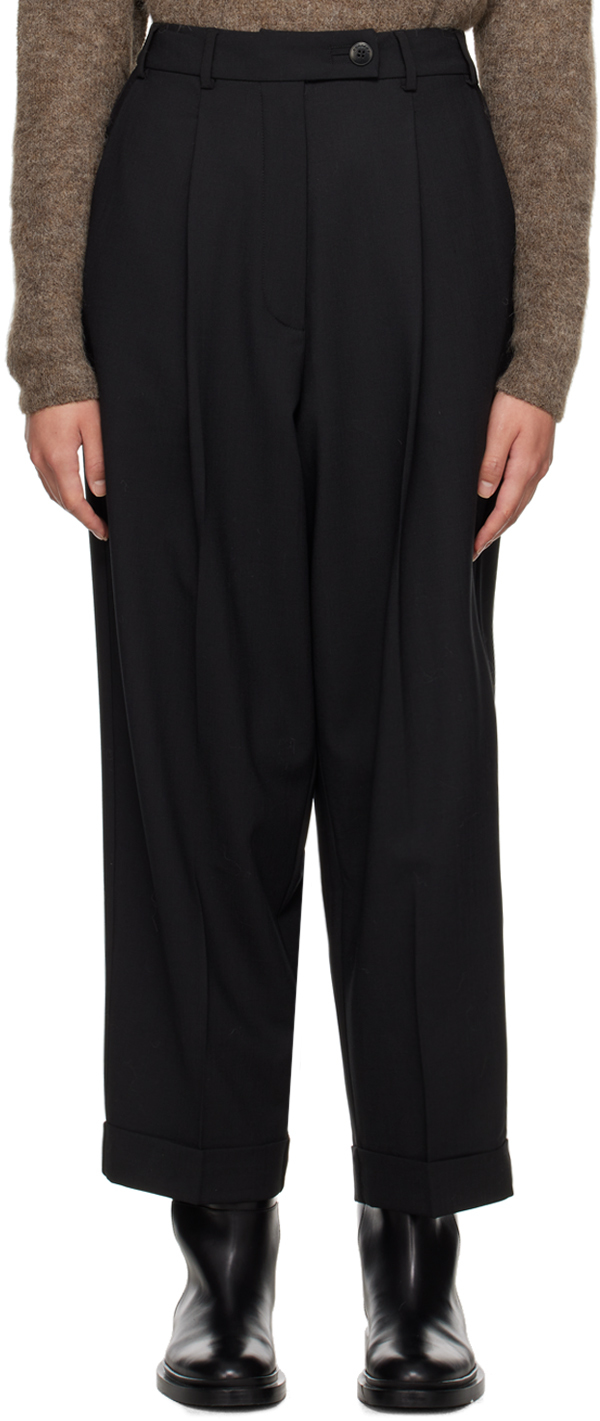 Cordera: Black Tailoring Trousers | SSENSE
