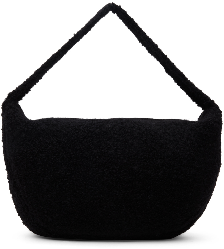 Black Wool & Mohair Bag by Cordera on Sale