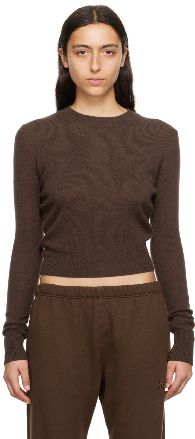 Éterne Brown Francis Sweater In Chocolate
