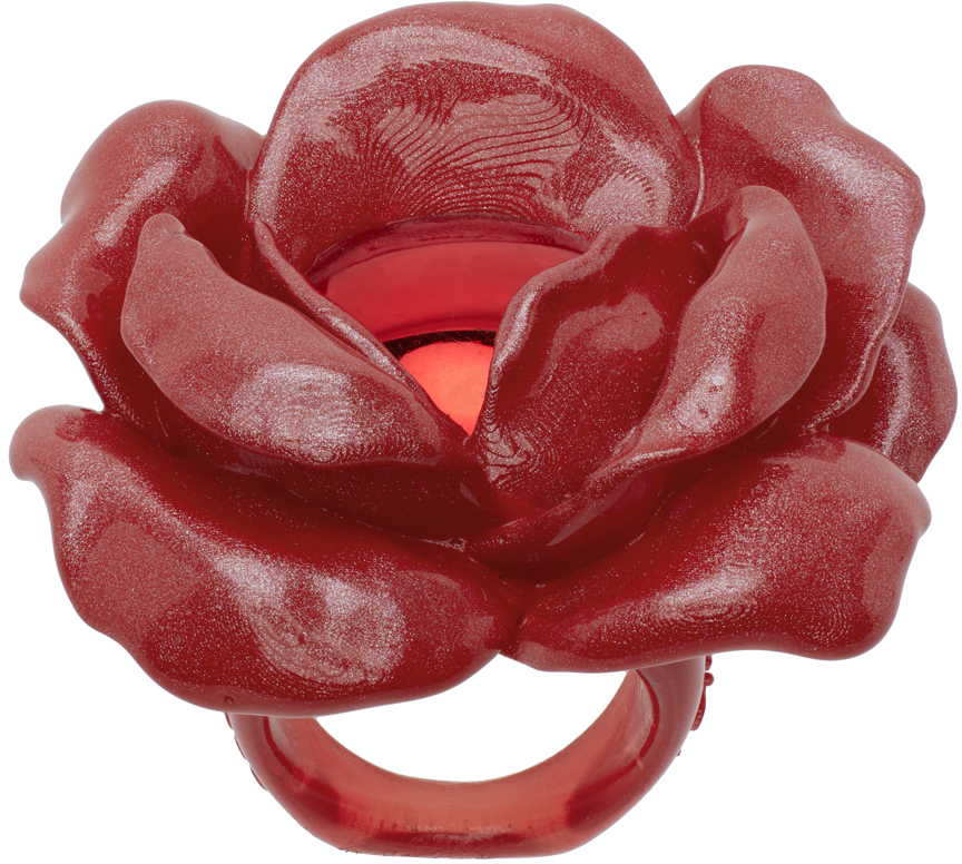 La Manso Red Tetier Bijoux Edition Rose Ring