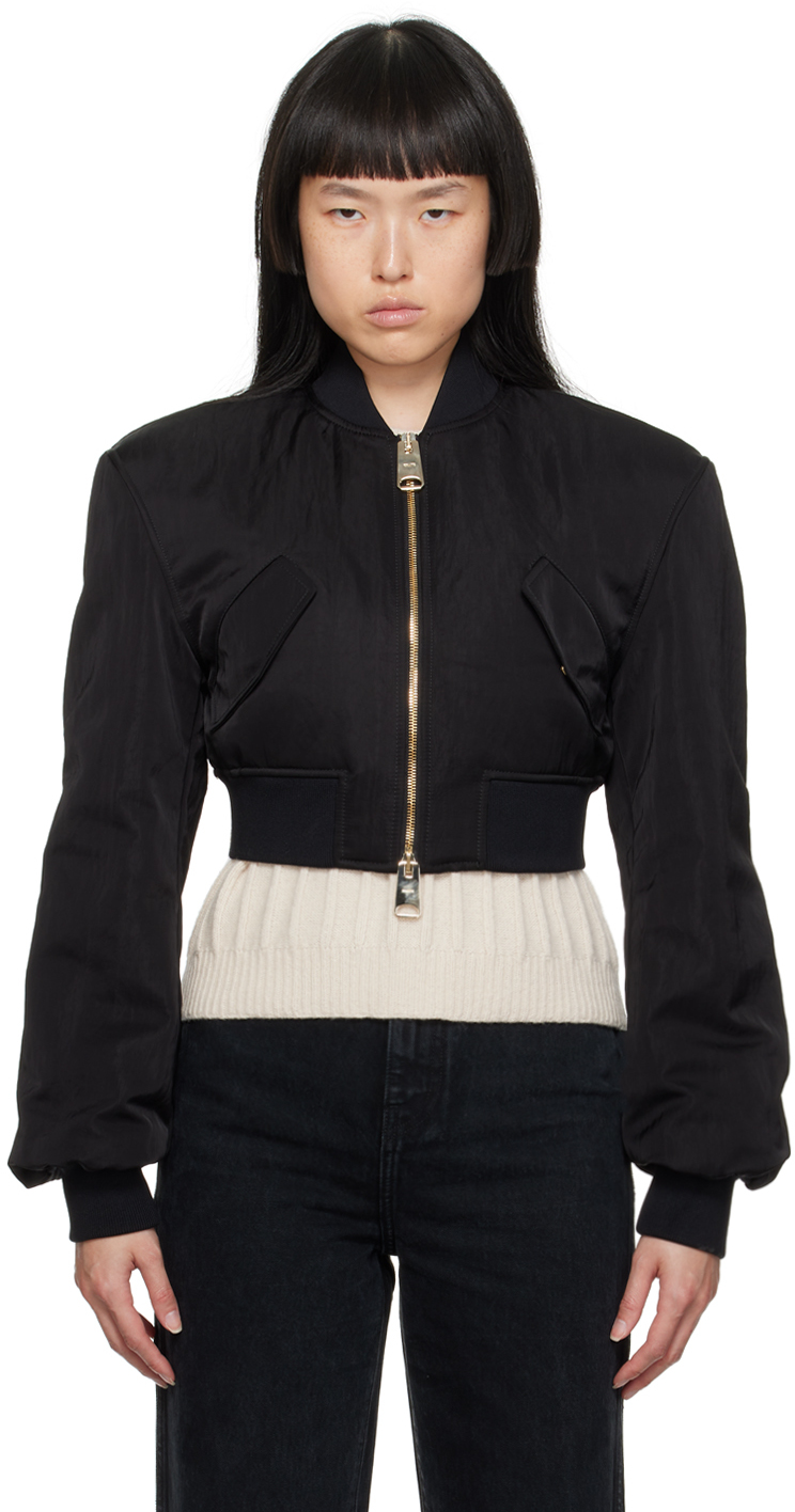 【関税込み】KHAITE REGGIE JACKET Black Reggie Jacket by KHAITE on Sale