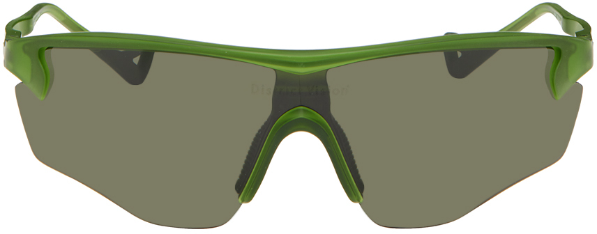 District Vision Green Junya Racer Sunglasses