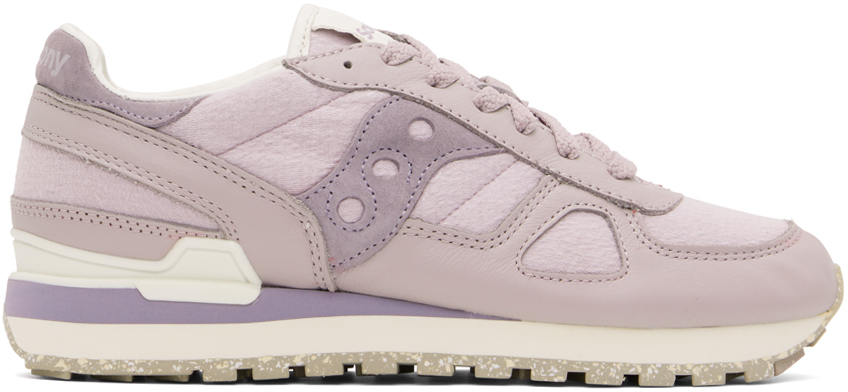 purple saucony sneakers