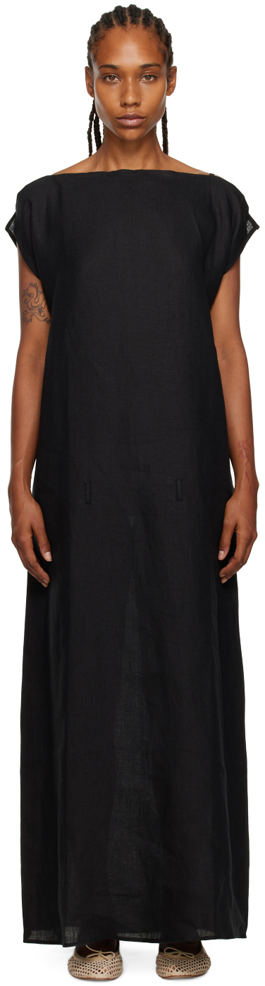 Black Leo Maxi Dress