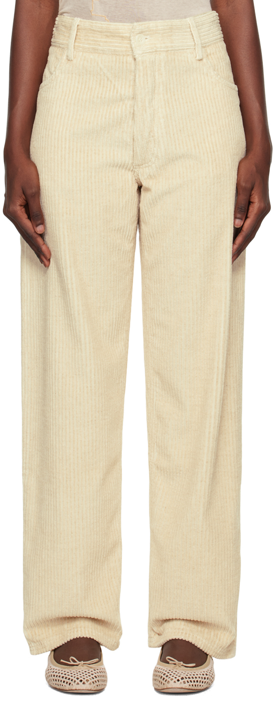 Beige Indre Trousers