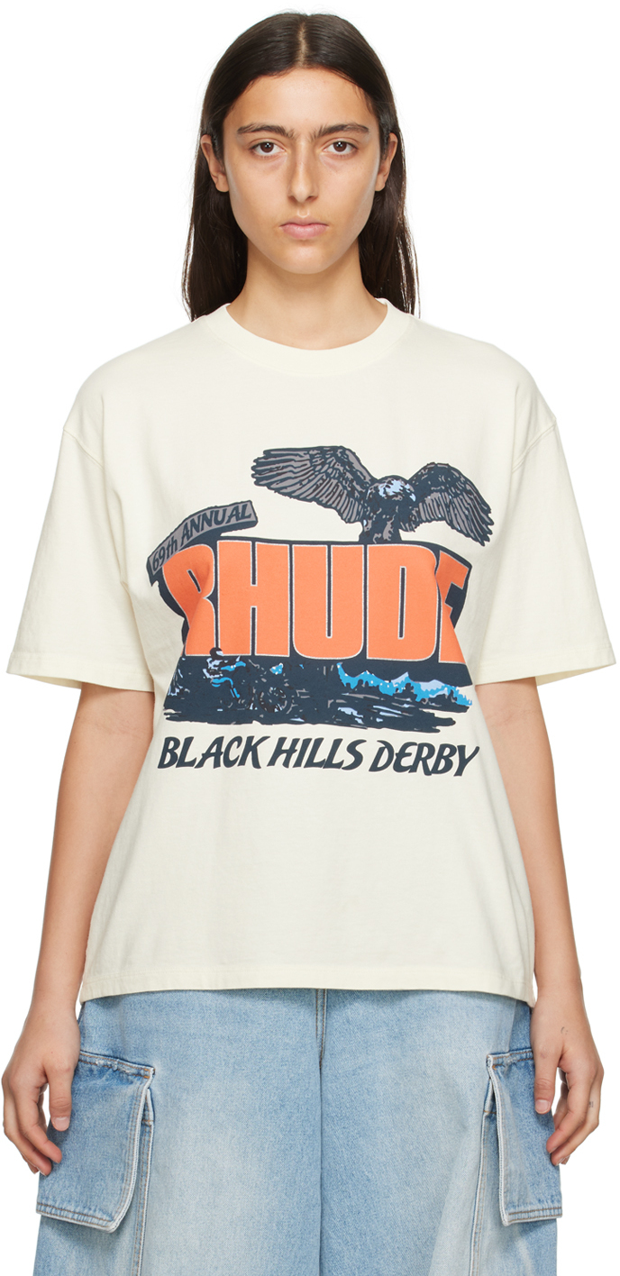 Rhude Off-White 'Black Hills Rally' T-Shirt