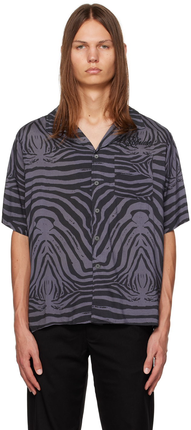 Rhude Black Zebra Shirt