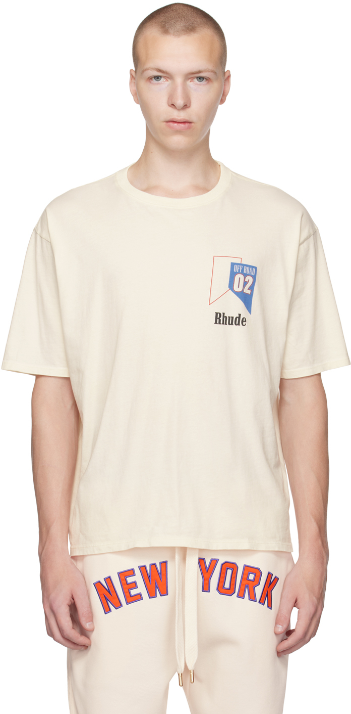 Rhude SSENSE Exclusive Off-White T-Shirt
