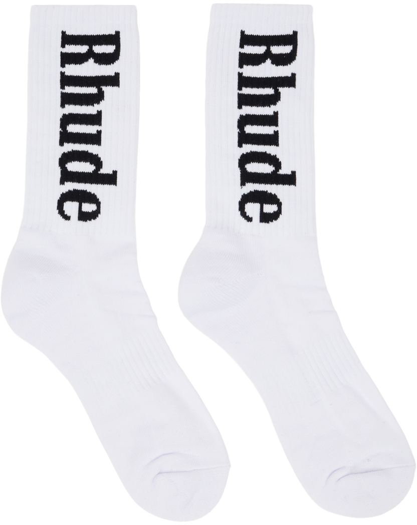 Black & White RH Vertical Socks