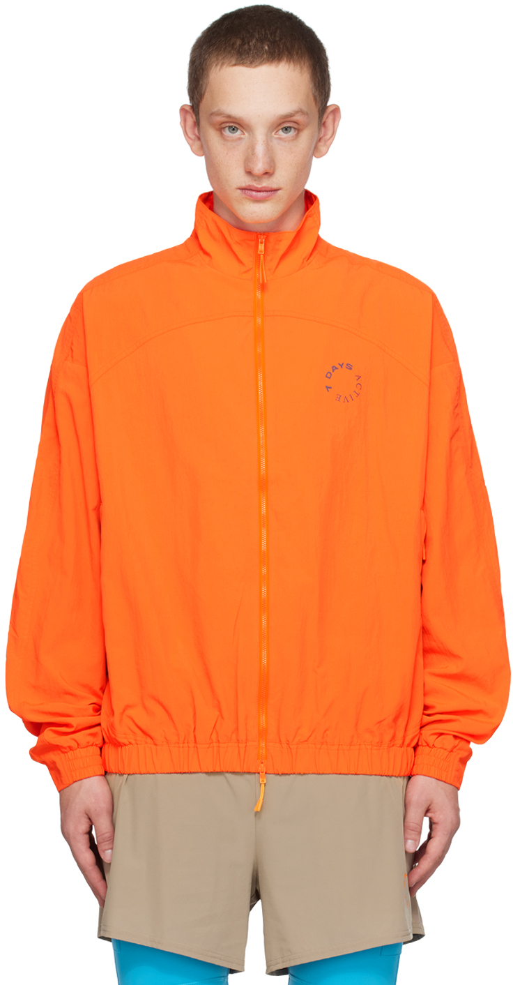Orange Raglan Jacket