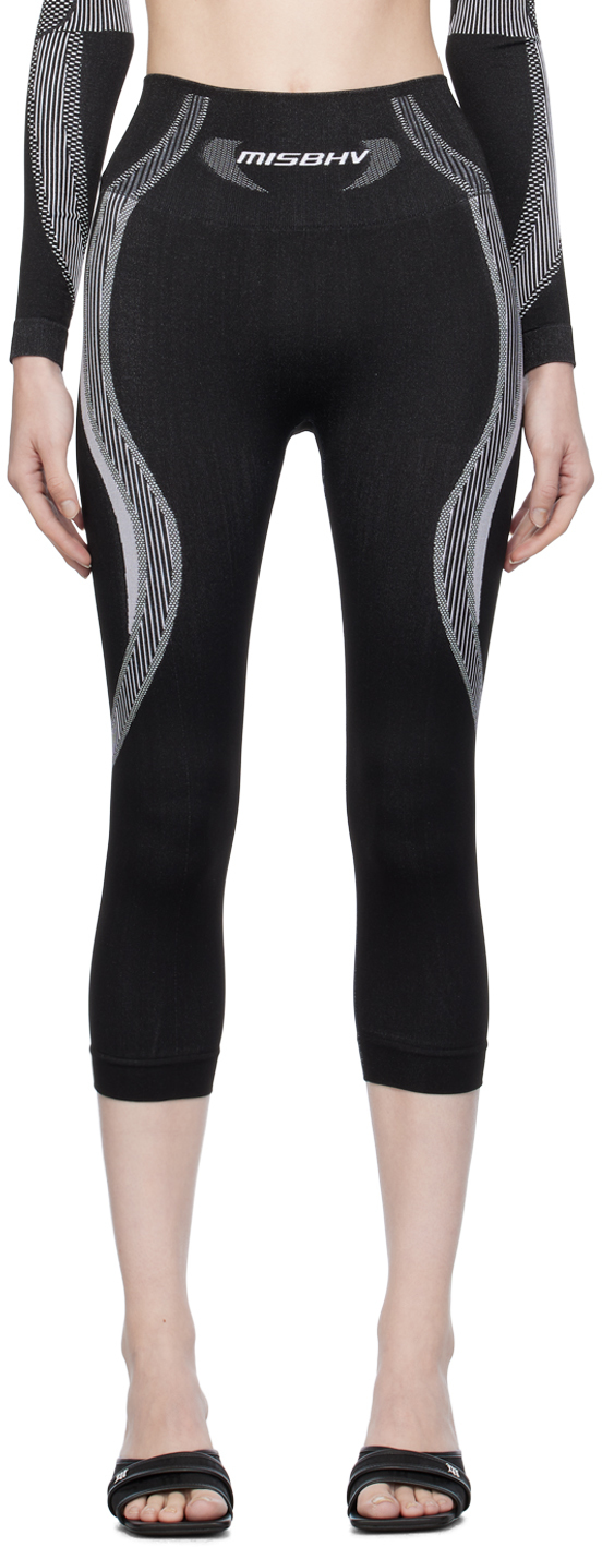 Rui - SSENSE Exclusive Grey Cut-Out Sport Leggings  Sports leggings,  Sports leggings black, Sports wear fashion