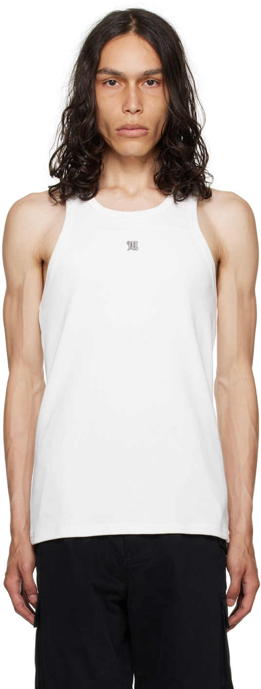 Off-white Cotton Tank Top