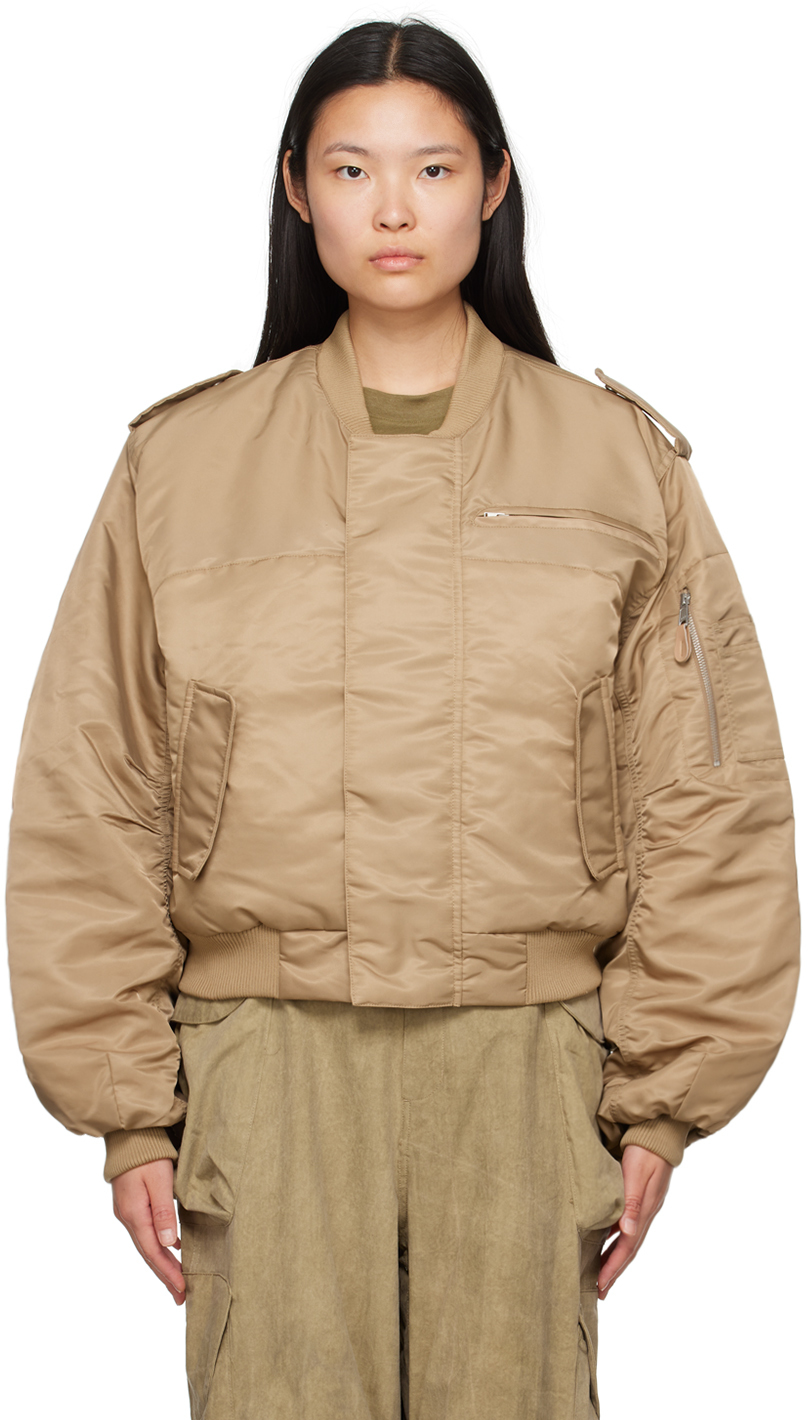 Tan A-2 Bomber Jacket