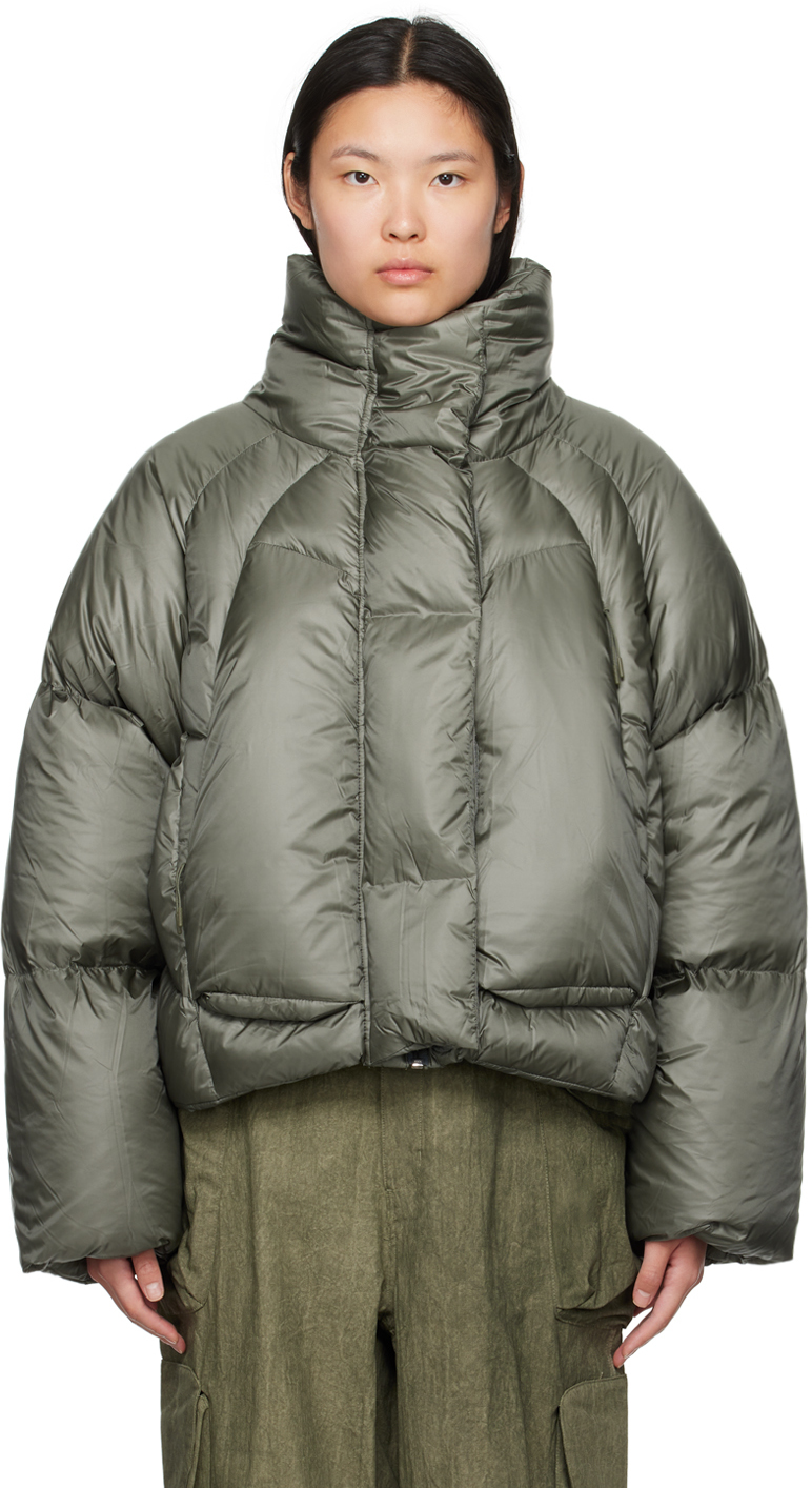 Khaki UVR Down Jacket