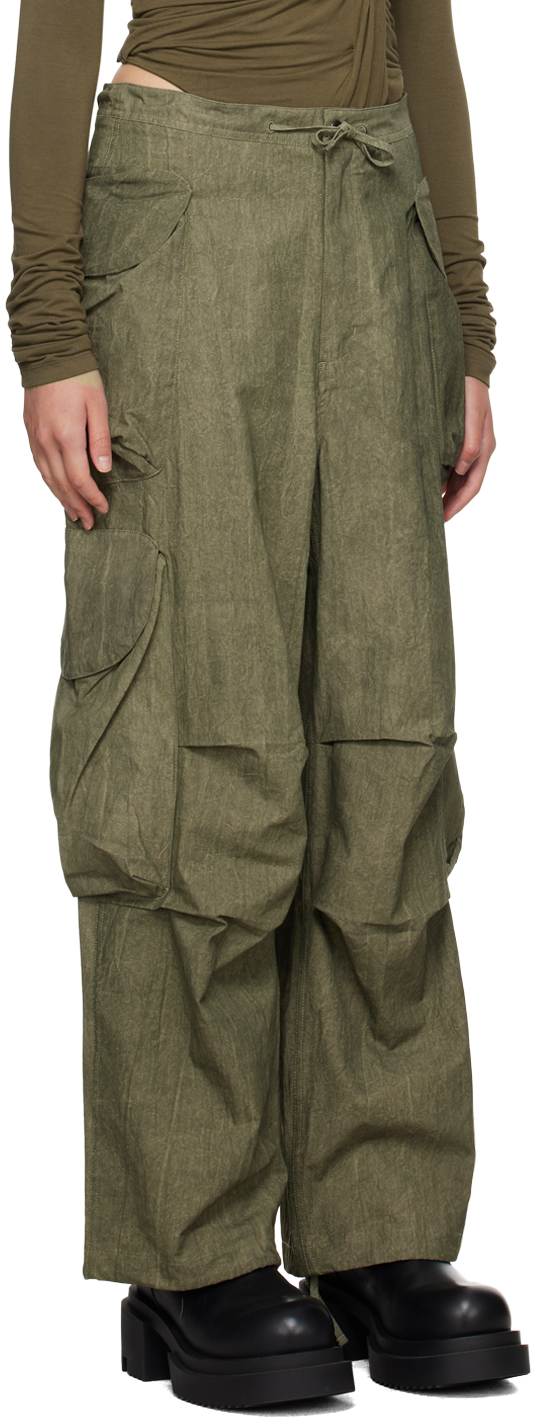 Entire Studios Khaki Gocar Trousers | Smart Closet