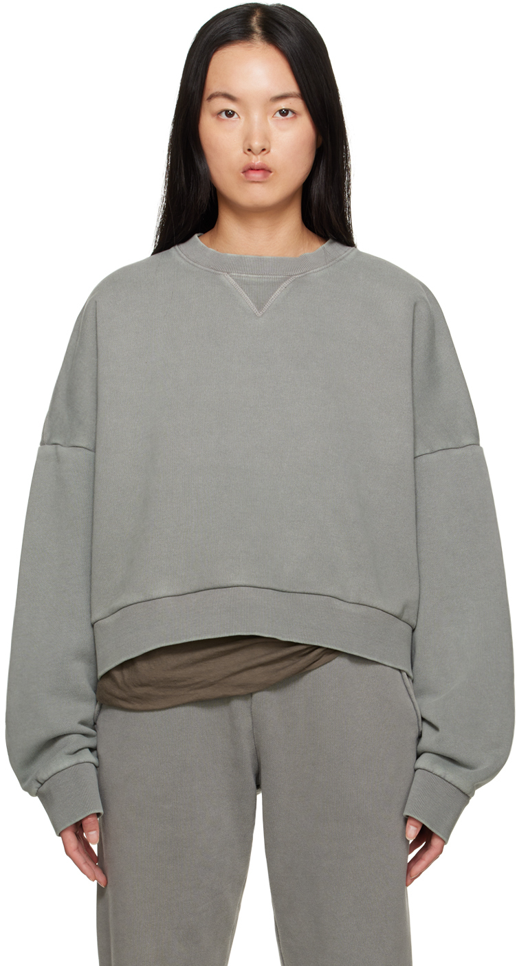 Entire Studios: Gray Box Sweatshirt | SSENSE Canada