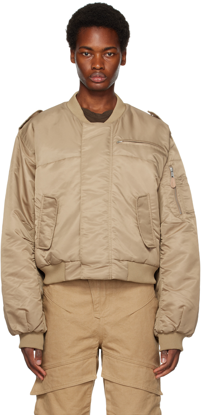 Tan A-2 Bomber Jacket