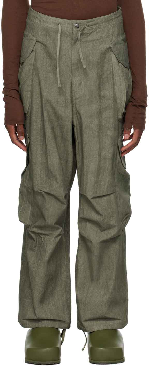 Entire Studios Khaki Gocar Cargo Pants | Smart Closet