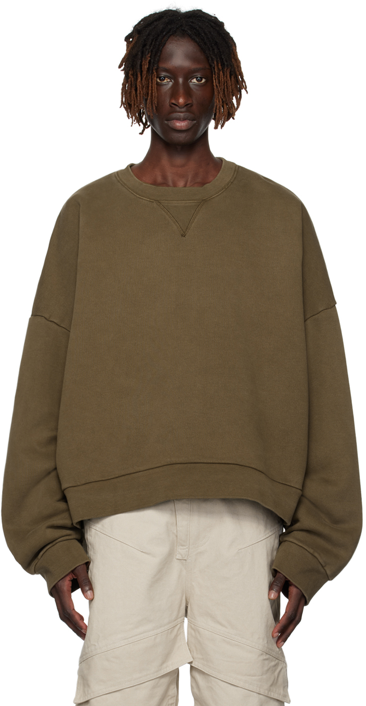 Entire Studios: Brown Box Sweatshirt | SSENSE