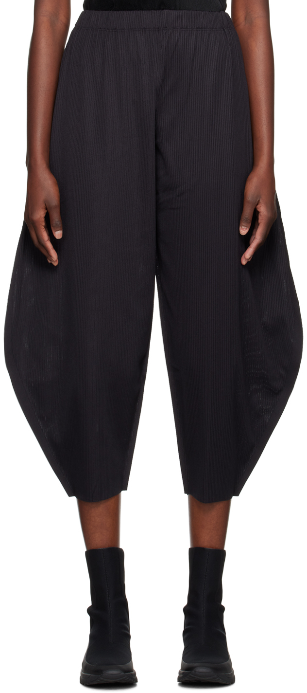 Black A-Poc Trousers