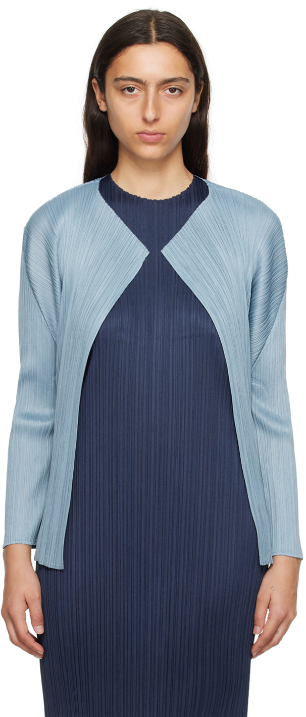 Blue Monthly Colors August Cardigan