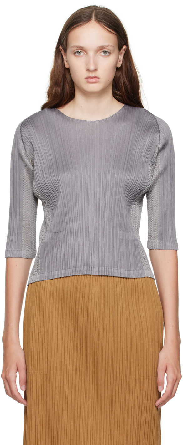 Gray Flick Sweater