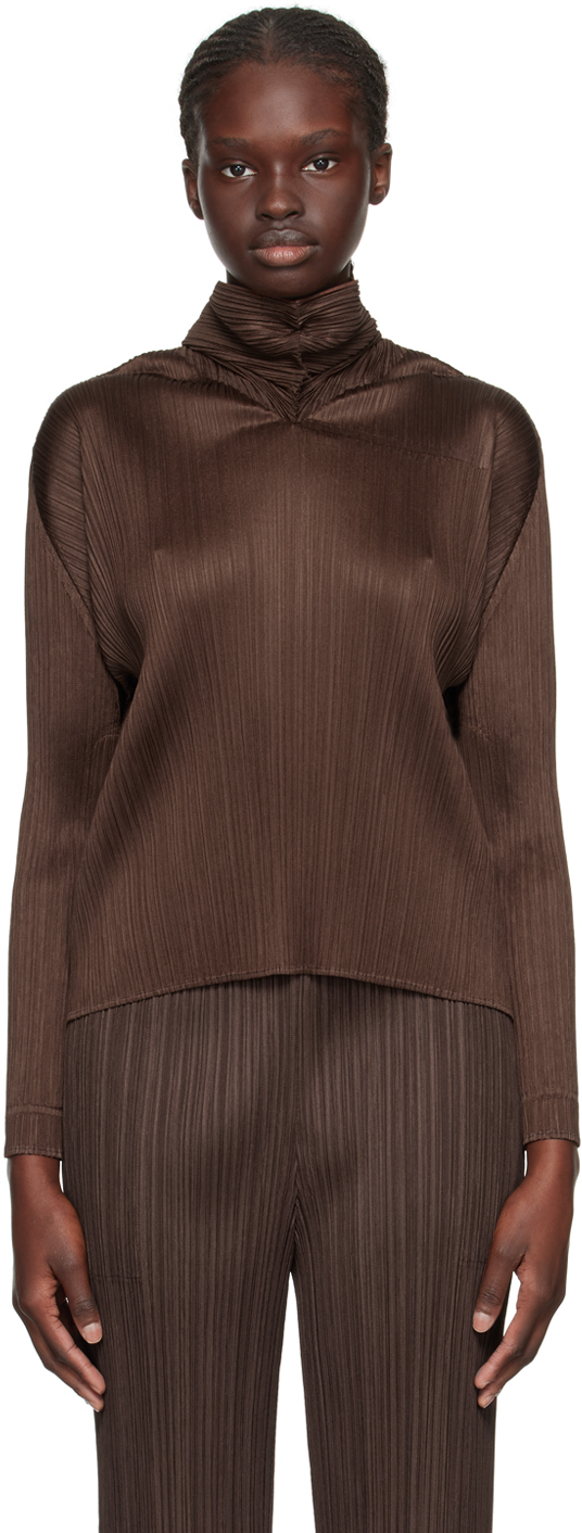 Brown Monthly Colors September Blouse