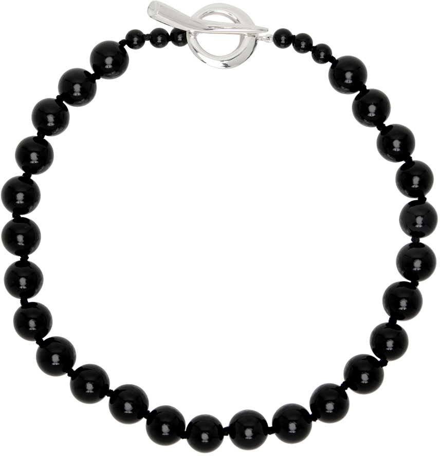 Sophie Buhai Black Onyx Everyday Boule Necklace | Smart Closet