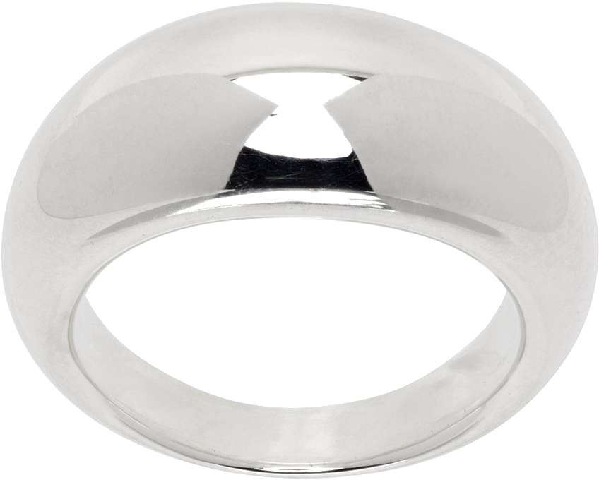 Sophie Buhai Silver Small Donut Ring In Sterling Silver