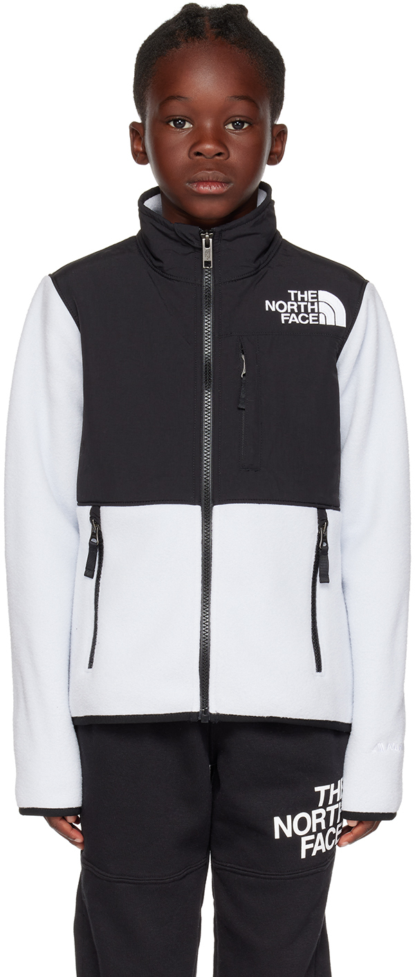 The North Face Blue Denali Zip Fleece Jacket Youth LG