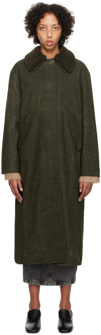 Khaki Diana Coat