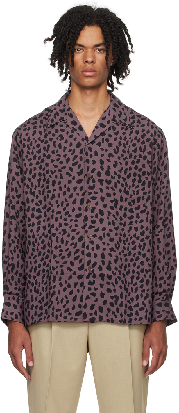 Purple Leopard Shirt