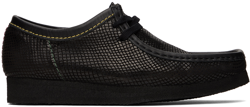 Black Clarks Originals Edition Snake Desert Boots